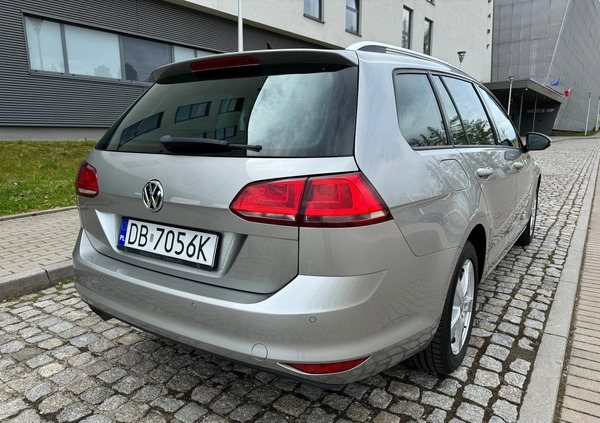 Volkswagen Golf cena 55999 przebieg: 90000, rok produkcji 2016 z Sława małe 704